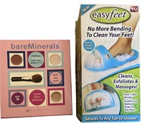 Foot Scrubber and Bare Minerals