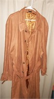 Men's Superlative Long Suede Coat Italy