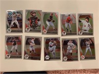 Lot of 10 College Baseball Cards - Texas Schools