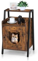 Hidden Cat House, Cat Litter Box Furniture Litter