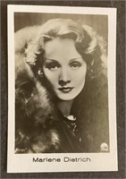 MARLENE DIETRICH: Antique Tobacco Card (1933)