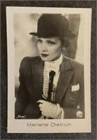 MARLENE DIETRICH: Antique Tobacco Card (1933)