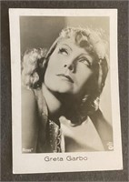 GRETA GARBO: Antique Tobacco Card (1933)