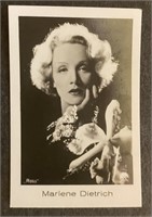 MARLENE DIETRICH: Antique Tobacco Card (1933)