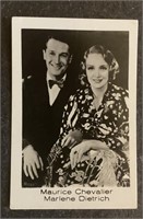 MARLENE DIETRICH: Antique Tobacco Card (1933)