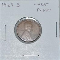 1929 S Wheat Penny