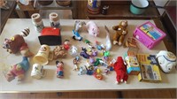 Large Lot of vintage toys and Disney items