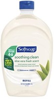 SOFTSOAP SOOTHING CLEAN PARABEN FREE 50 FL OZ