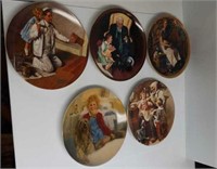 SEVERAL NORMAN ROCKWELL PLATES,