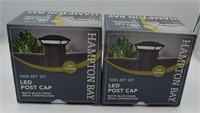 2 LED Post Caps