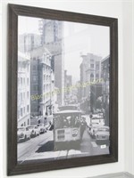 Large Framed San Francisco Streetcar Print