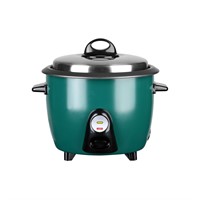10-Cup Rice Cooker, One Touch Stainless Rice Make
