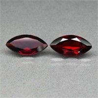 CERT VVS-VS 3.63 ct Almandine Africa