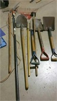 Miscellaneous garden tools