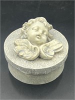 Cherub trinket box