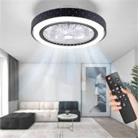 Modern Ceiling Fan and Light comes with Remote