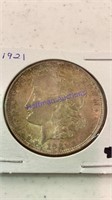 1921 Morgan dollar