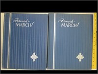 TWO VOLUME SET OF "FORWARD MARCH" - WW I