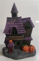 LIGHT UP HAUNTED HOUSE DECORATION 7 X 5"