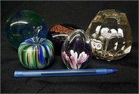 5 - Glass Paper Weights