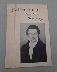 Joseph Smith Tells Story Paper Booklet  24 Pages
