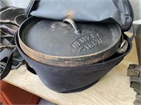 Wenzel Cast Iron Dutch Oven w/Case
