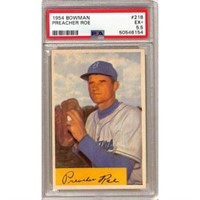 1954 Bowman Preacher Roe Psa 5.5