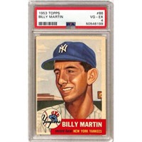 1953 Topps Billy Martin Psa 4