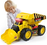 2-N-1 Dig Rig Dump Truck  Yellow  Large