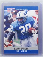 Barry Sanders 1990 Pro Set