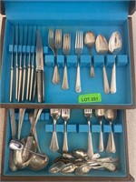 Oneida Community Reliance Plated Cutlery & Box