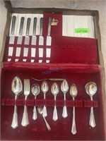 Oneida Community Reliance Plated Cutlery & Box