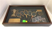 Tennis shadow box (OLD & WELL DONE)