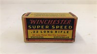 Winchester 22 long rifle cartridges