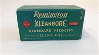 Remington 22 long rifle cartridges