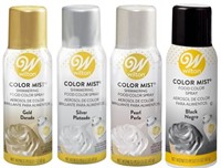4ct Wilton Color Mist Food Color Spray Neutrals