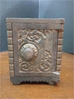 Kenton cast iron sl Saving Bank combination safe.