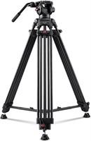 $140  RAUBAY 70.8 Professional Heavy Duty Tripod