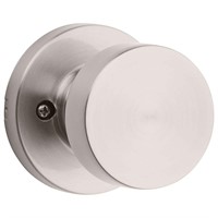 PISMO ROUND SATIN NICKEL DUMMY DOOR