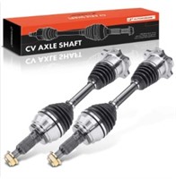 A-premium Pair (2) Front Cv Axle Shaft Assembly