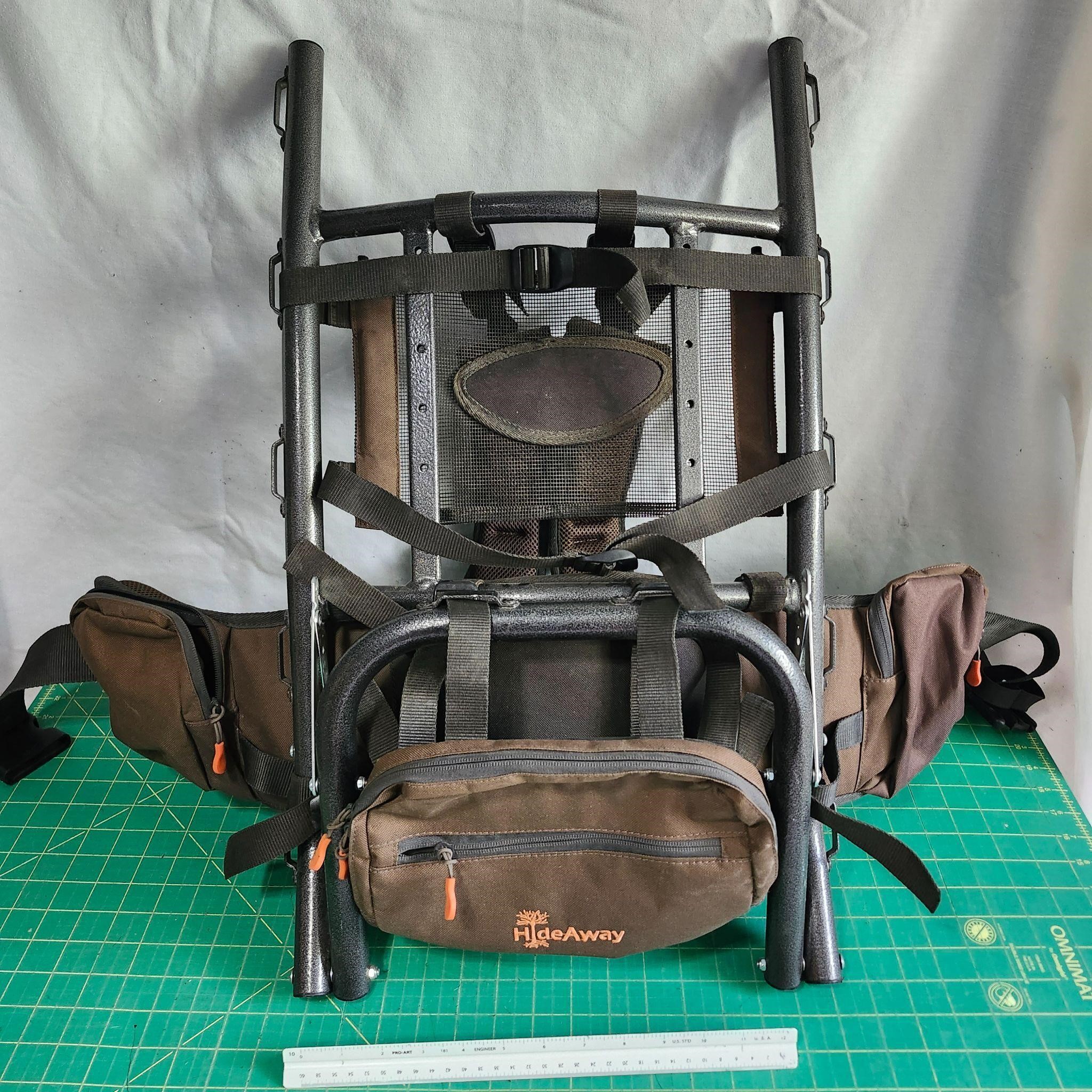 Hideaway frame pack