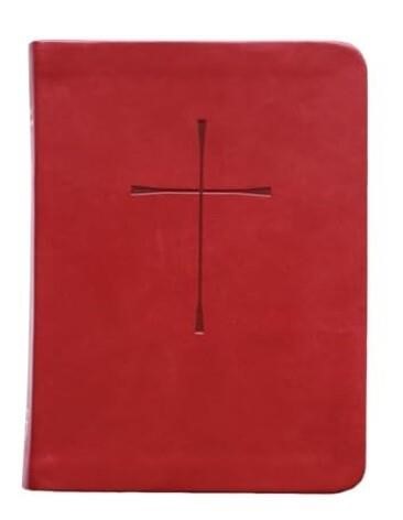 Prayer Book and Hymnal Leather Red