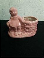 Vintage 5.5 X 5 inch planter