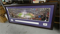 Framed Super Bowl XLVII Ravens 49ers Print