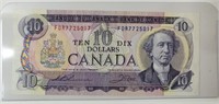 1971 Canadian 10 Dollar Bank Note