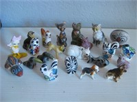 Bag Of Miniature Animals As Shown Tallest 2"