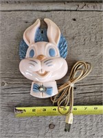 Vintage Bunny Rabbit Light