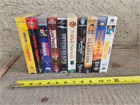 Lot of 9 Sealed VHS Tapes