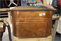 COPPER TUB WITH LID