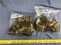 2 bags of 7.62 x 51 NATO 308 rounds, in clips, app